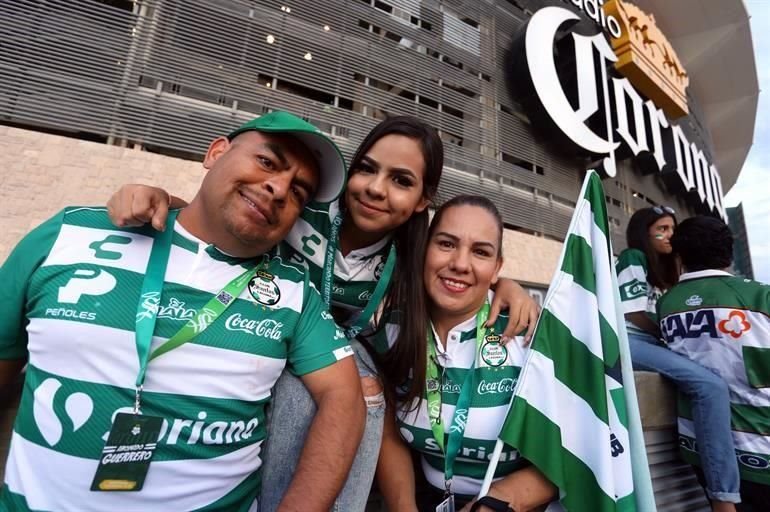 Observa el color en el TSM en el duelo Santos-Rayados.