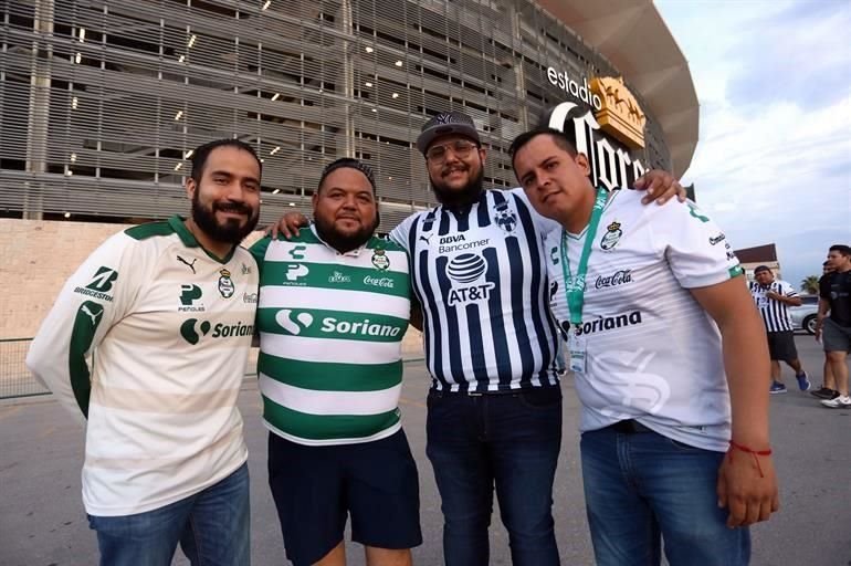 Observa el color en el TSM en el duelo Santos-Rayados.