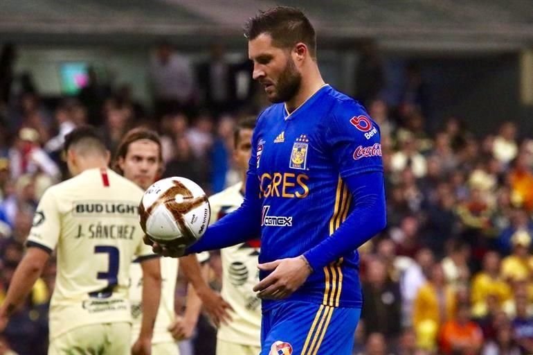 André-pierre Gignac cobró y anotó el gol que le dio el triunfo a Tigres al 67'.
