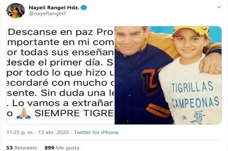 Personalidades e instituciones del futbol lamentan en redes sociales el fallecimiento de Roberto Gadea, quien jugara en Tigres y fuera campeón en la temporada 1977-78.