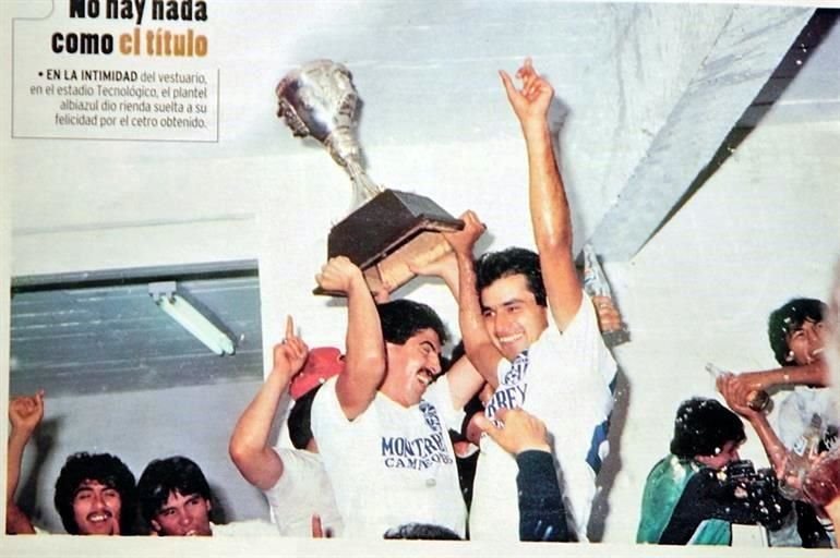 El primer título de Liga para el Monterrey llegó el 1 de marzo 1986. Tampico Madero fue el rival, que finalmente fue superado por los albiazules por marcador global 3-2.