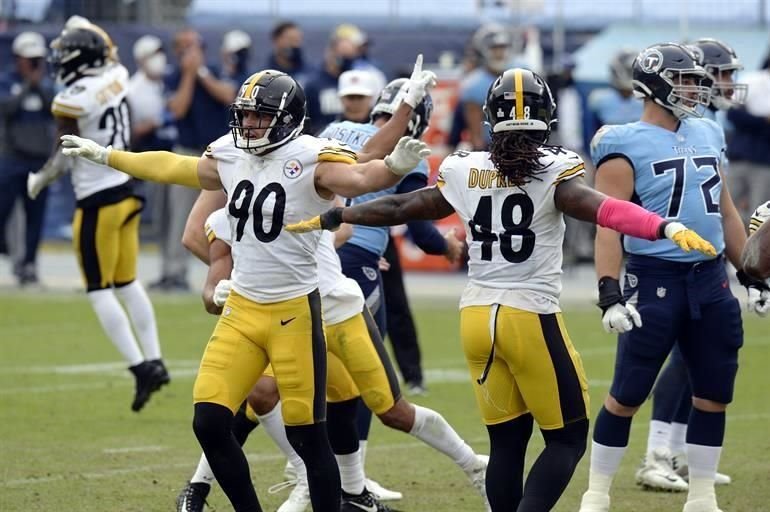 En duelo de los dos últimos invictos de la Americana, Titanes (5-1) se recuperaron tras estar abajo por 17 puntos, pero perdieron 27-24 ante Steelers (6-0); Roethlisberger lanzó 2 pases de anotación.