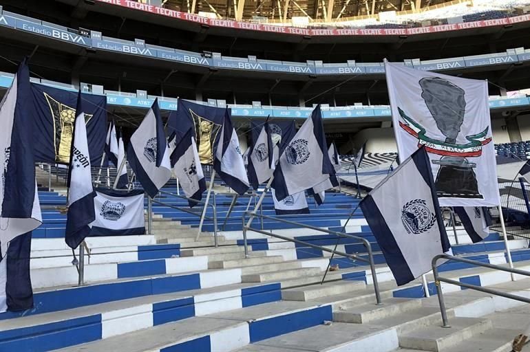 El BBVA ya está listo para recibir el duelo por el título de la Copa MX entre Rayados y Xolos.