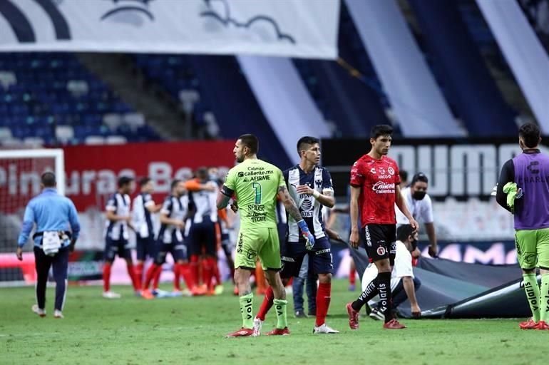 Así fueron los festejos de Rayados a nivel de cancha tras ganar la Copa MX.