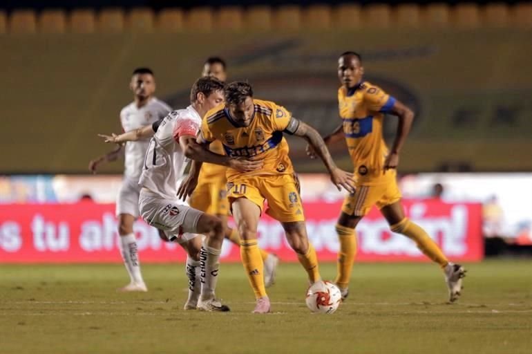 Tigres buscó abrir el marcador, pero Atlas se mostró supo aguantar a los felinos.