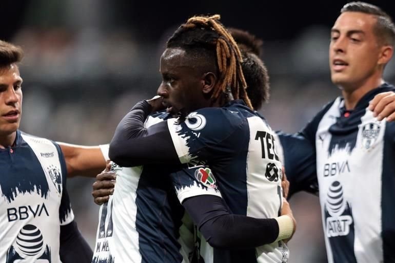 Fue el 1-0 con el que terminó el primer tiempo, donde Rayados tuvo al menos dos más claras para marcar.