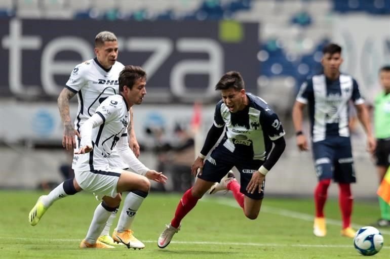 Repasa las acciones del segundo tiempo en el partido Rayados 1-0 Pumas.