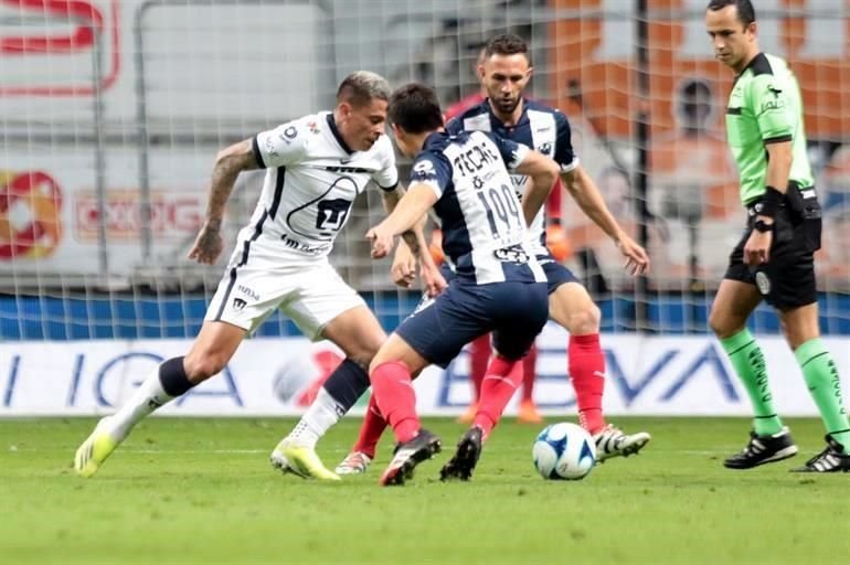 Repasa las acciones del segundo tiempo en el partido Rayados 1-0 Pumas.