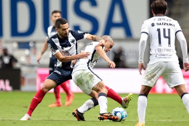 Repasa las acciones del segundo tiempo en el partido Rayados 1-0 Pumas.