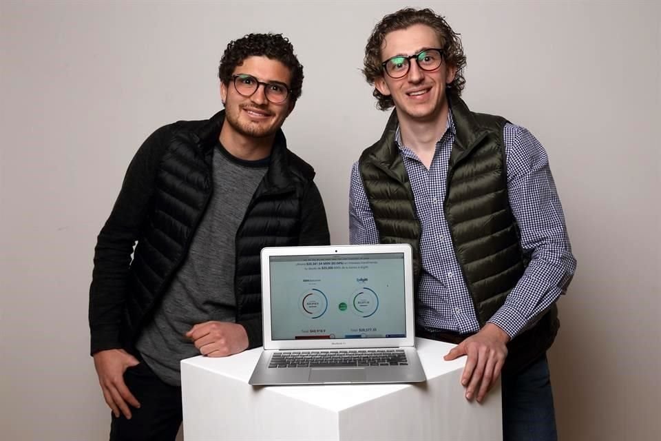 Con Digitt, el director de producto, Manuel Álvarez (der.), y el fundador, David García (izq.), proyectan apoyar a 30 mil personas en los próximos tres años.