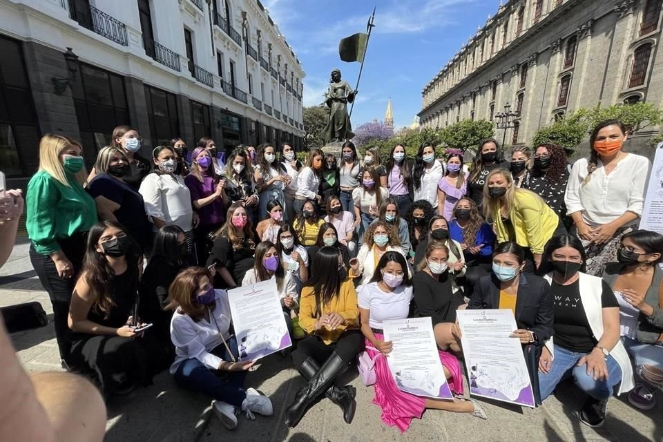 Las Paritaristas ya habían firmado un pacto de sororidad, para evitar la violencia política entre ellas.