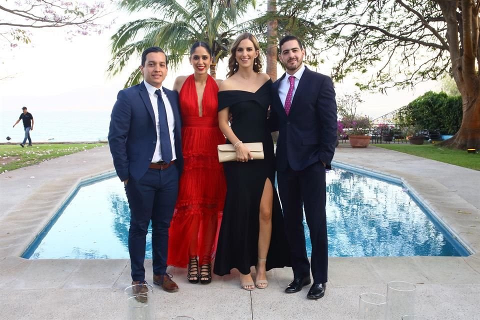 Iván Cruz, María José Orozco, Alejandra Chapa y Juanjo del Valle