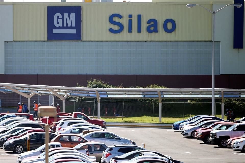 Planta de General Motors en Silao, Guanajuato.