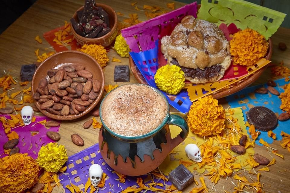 Chocolate caliente.