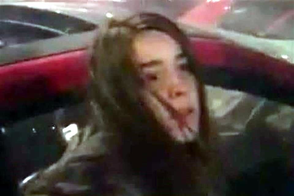 La mujer había sido señalada como la conductora del auto, tras un video que circuló en redes.