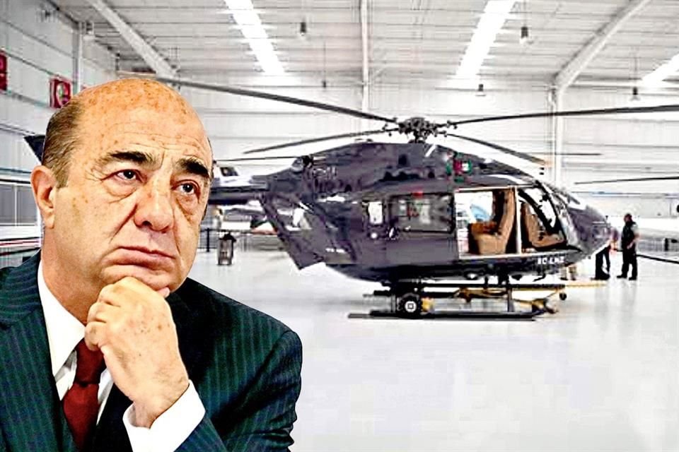 Como Procurador General, Murillo Karam se mandó comprar un Eurocopter EC-145.