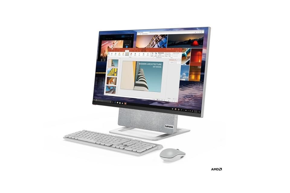 La Lenovo Yoga AIO 7 es la PC de escritorio que integra una pantalla giratoria para visualizar de mejor forma diferentes tipos de contenido.
