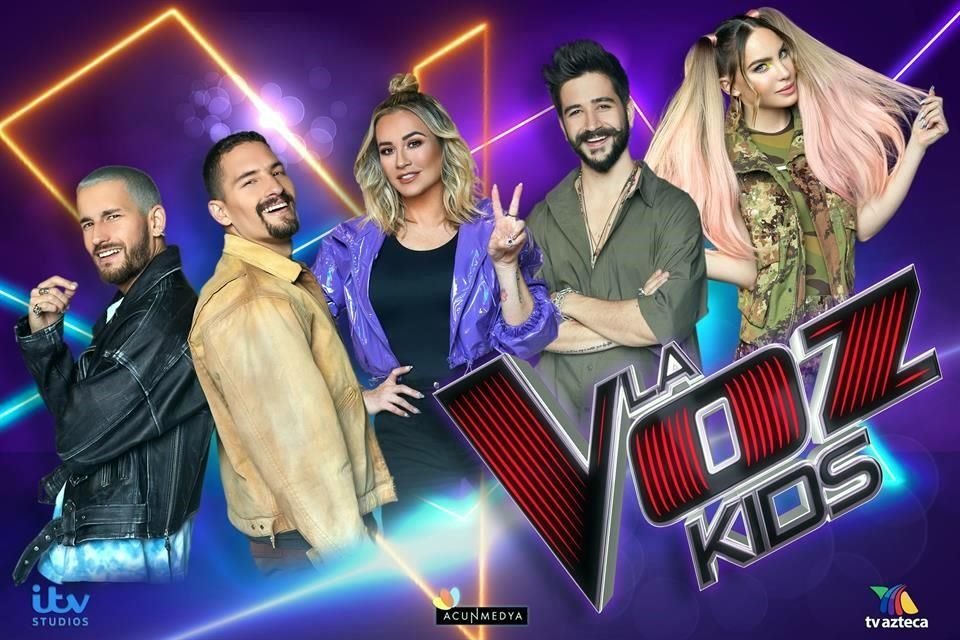 La nueva temporada del programa 'La Voz Kids' llegará en marzo a través de TV Azteca y contará con Mau & Ricky, María José, Camilo y Belinda como coaches.