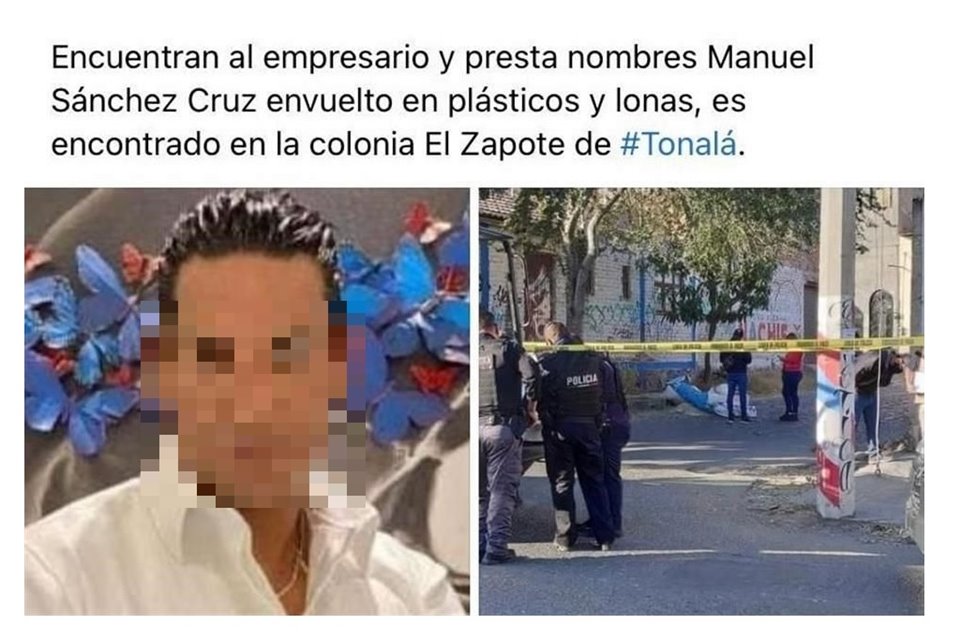 Una de las noticias falsas apuntó al empresario José Manuel Sánchez Cruz.