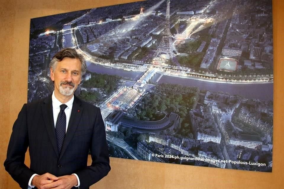 Jean-Pierre Asvazadourian, embajador de Francia en México, aseguró que París 2024 conectará de una forma única a los Juegos Olímpicos con el público.