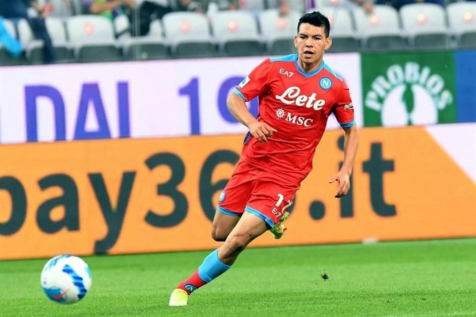 Lozano llegó a dos goles y dos asistencias con el Napoli en la actual temporada.
