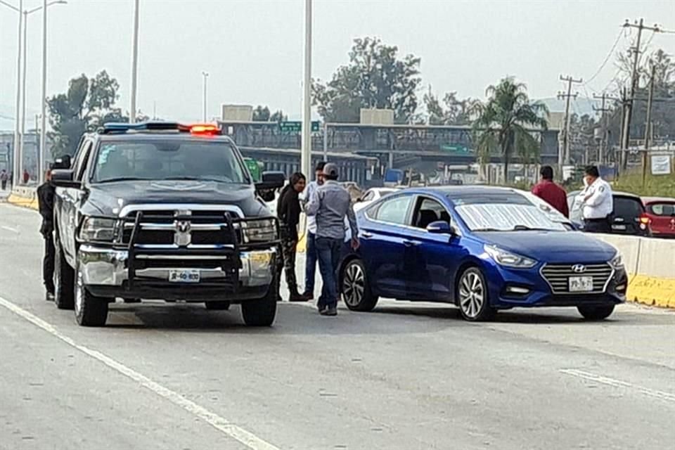 Un hombre fue asesinado en pleno Periférico Sur por un sujeto que le disparó desde otro automóvil, en San Sebastianito.