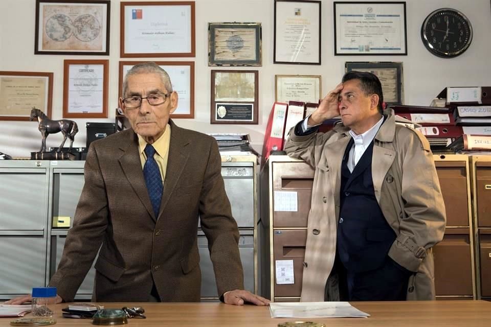 El filme 'El Agente Topo', que puede verse por Netflix, compite en el rubro de documental y es el único representante de América Latina.