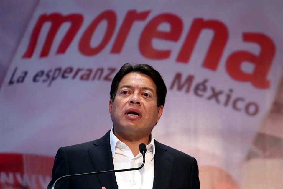 Mario Delgado, dirigente de Morena.
