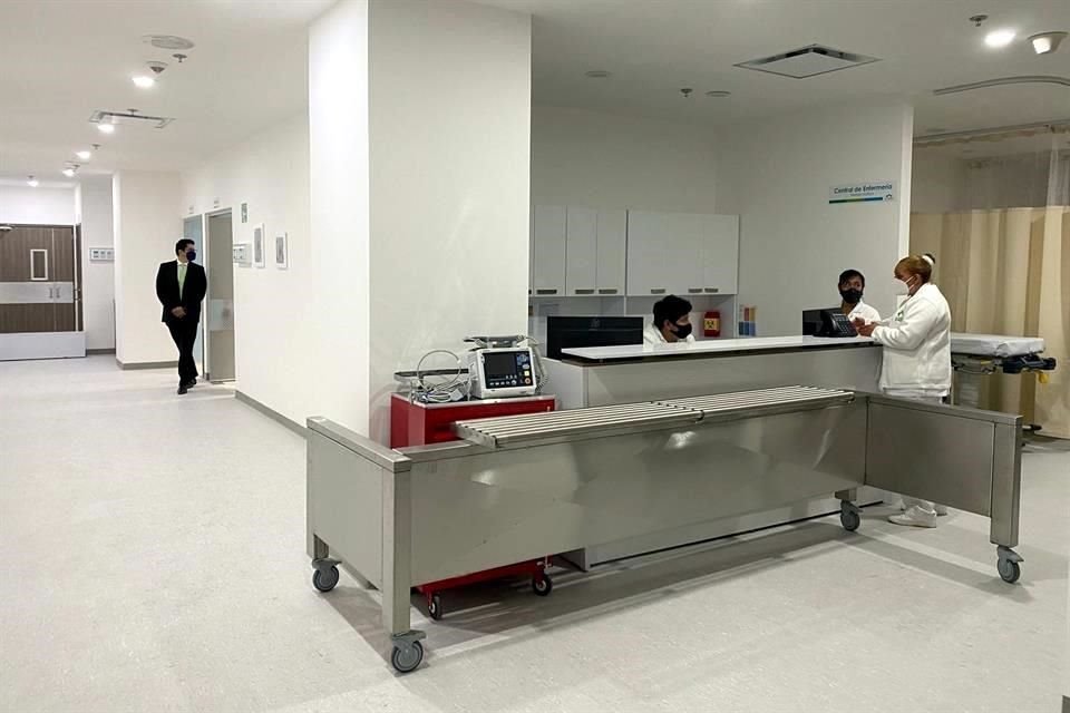 Los hospitales resolutivos son más pequeños, con apenas 15 camas.