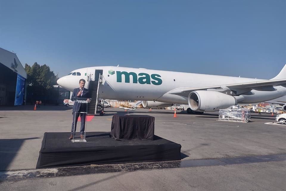 La aerolínea Mas lidera el transporte de carga en México.