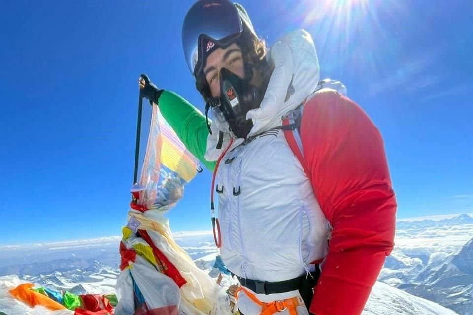 El tapatío Juan Diego Martínez Álvarez de 19 años, se convirtió en el mexicano más joven en la historia en alcanzar la cima del Everest.