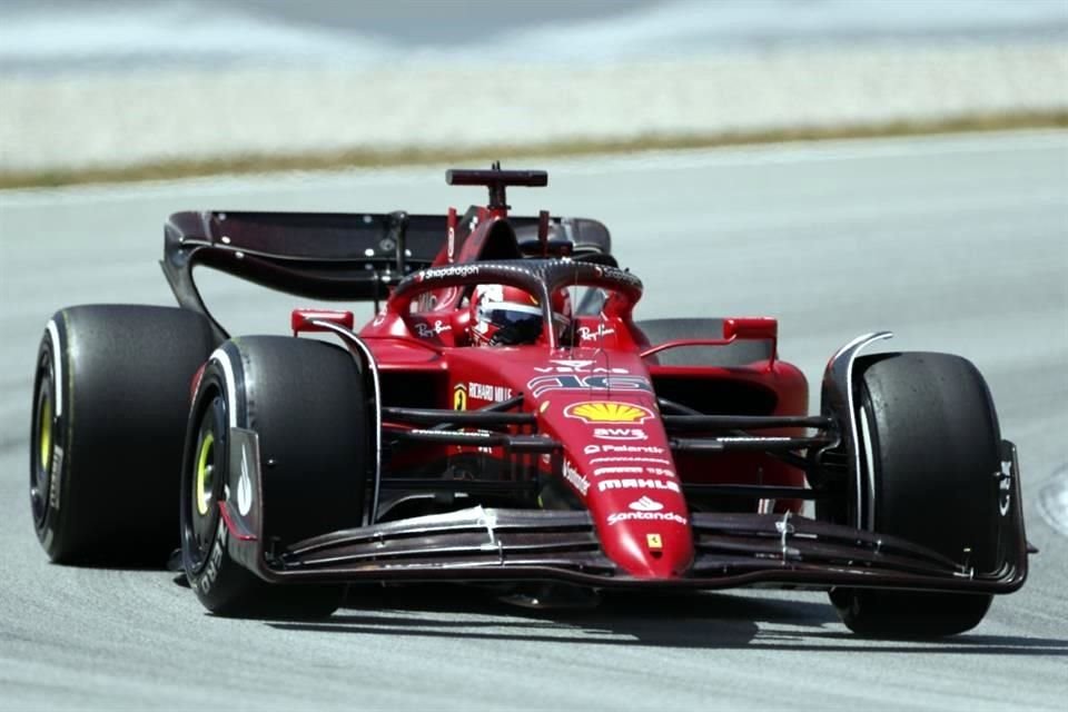 Leclerc tiene un buen inicio en España.