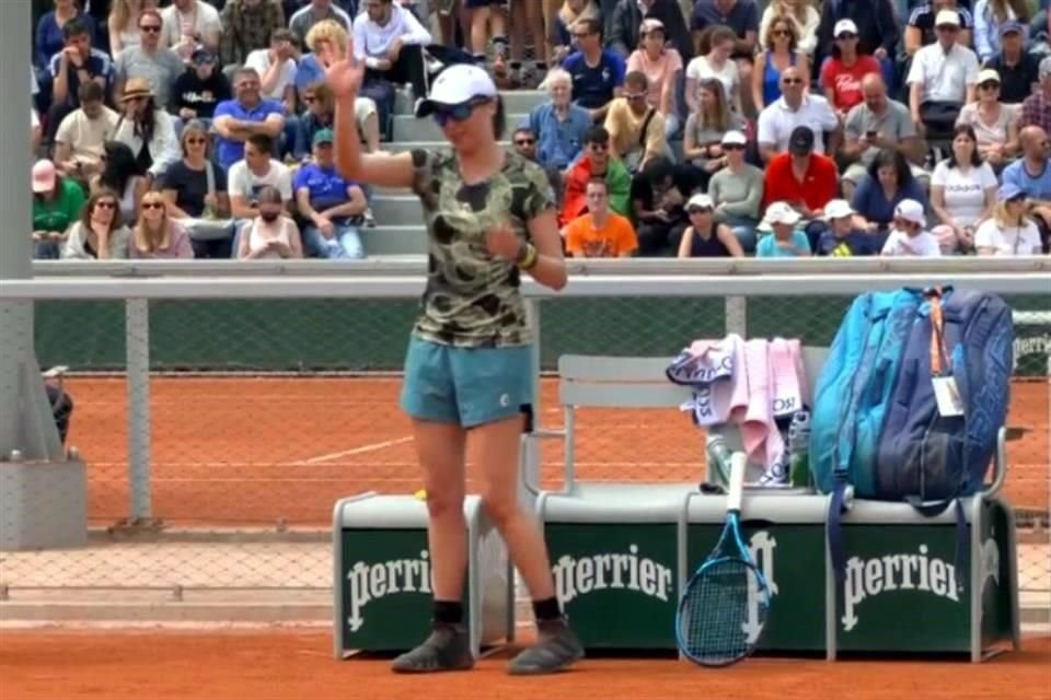 Fernanda Contreras quedó eliminada del segundo Grand Slam de 2022.