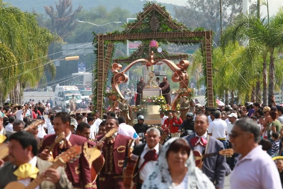 El próximo domingo 10 de julio, la Virgen de Zapopan realizará su tradicional visita anual y será con peregrinos, tras dos años de pandemia.