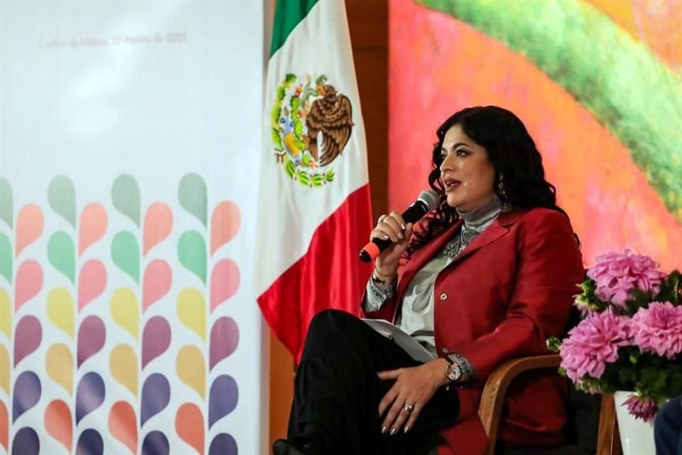 La Secretaria de Cultura Alejandra Frausto adelantó que México busca poner en la agenda de la Mondiacult la defensa y recuperación del patrimonio cultural.