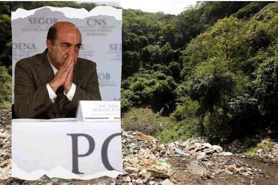 Murillo Karam aseguró que los normalistas fueron incinerados en el basurero de Cocula.