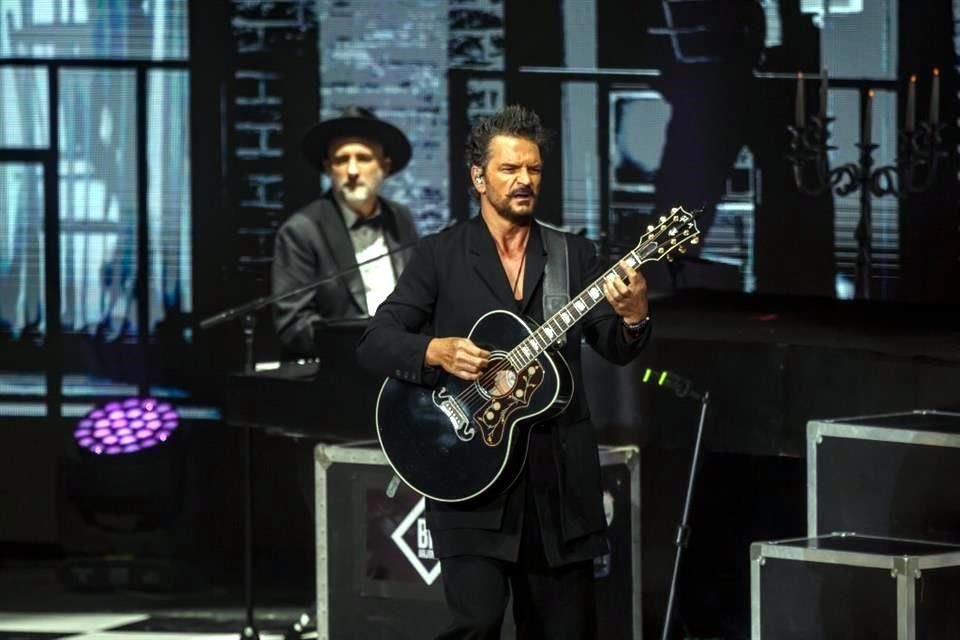 Ricardo Arjona en su concierto del año pasado en la Ciudad.  