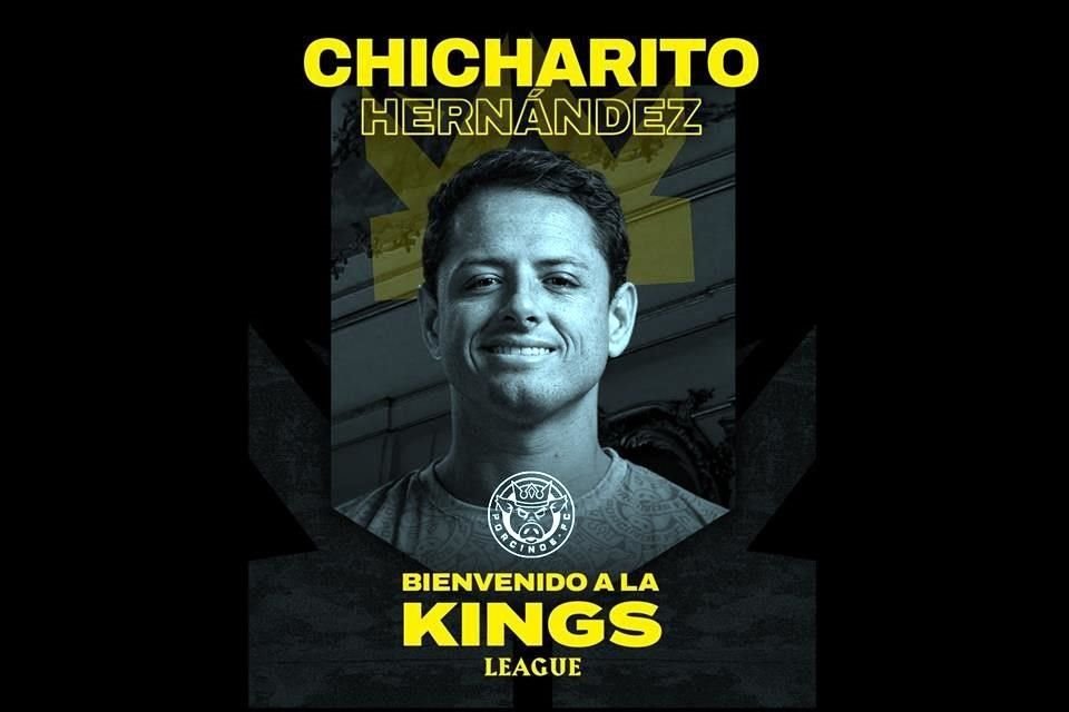 Chicharito llega a la King's League.