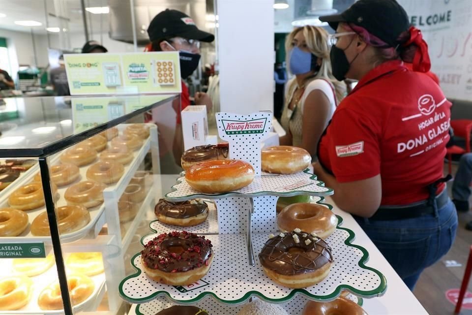 Krispy Kreme planea cotizar bajo la clave de pizarra DNUT.
