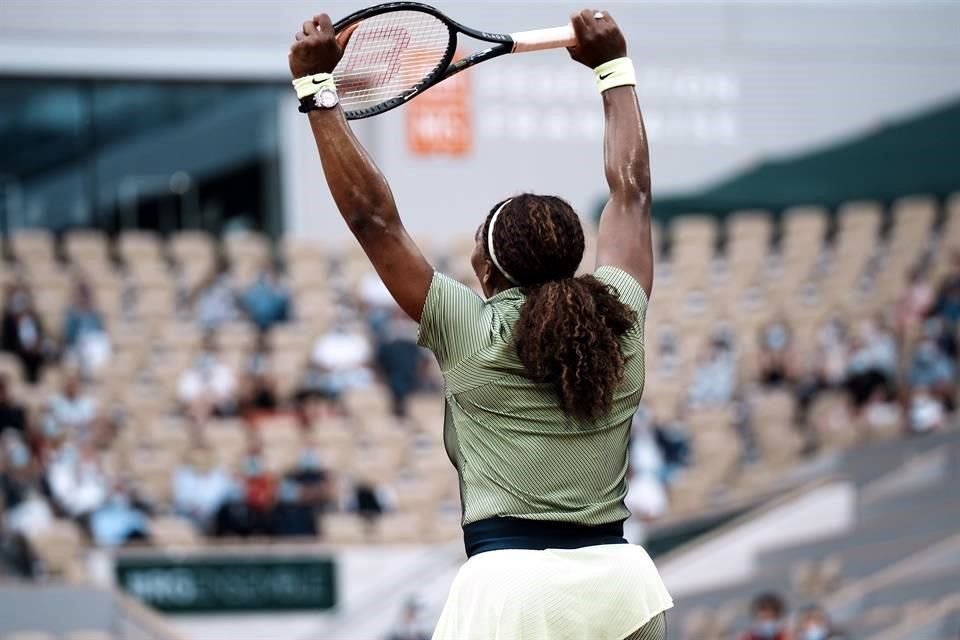 Danielle Collins será la próxima rival de Serena en Roland Garros.