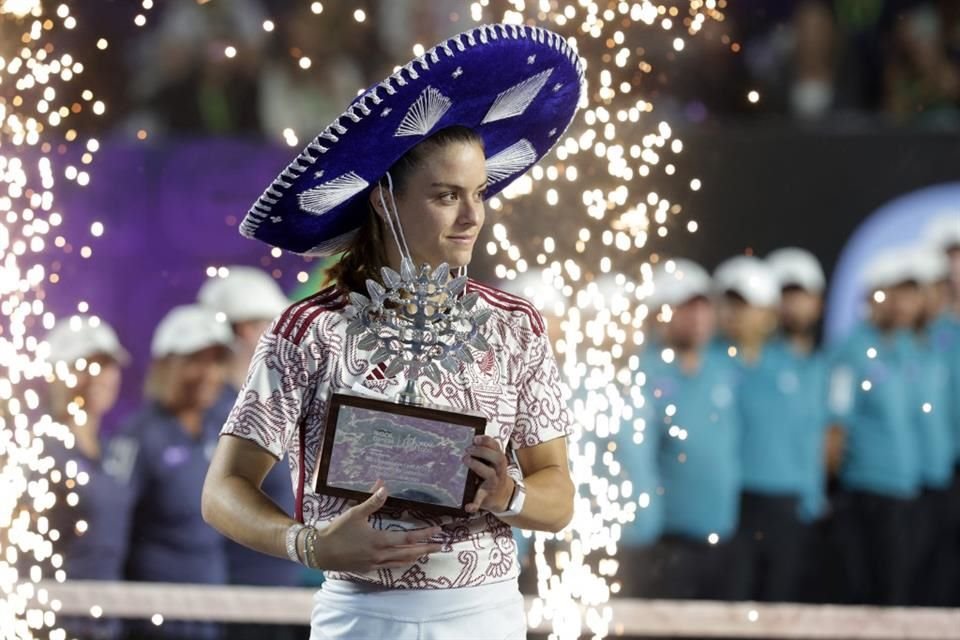 Maria Sakkari se coronó como campeona del GDL Open AKRON WTA 1000.
