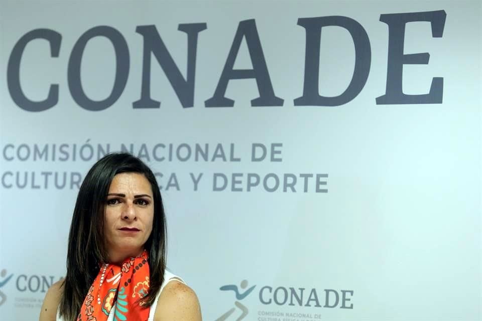 Cede Ana Guevara, directora de Conade, fondos de pagos vitalicios a medallistas.
