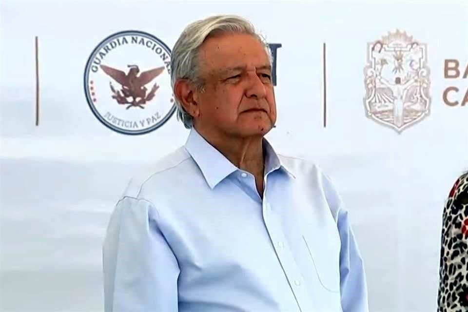 Presidente López Obrador instruyó a Marcelo Ebrard gestionar reapertura de la frontera con California, tras concluir vacunación en BC.