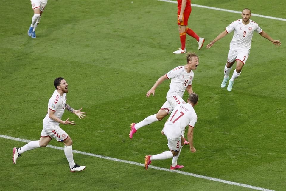Dinamarca ganó su segundo juego de la Euro.