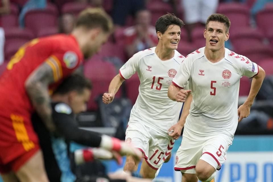 El cuadro danés jugó su mejor partido de la Euro.
