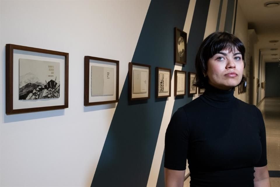 Georgina Montes, una de las artistas que participan en la exposición 'Nuevas Miradas. Becarios del programa de titulación del Legado Grodman'.