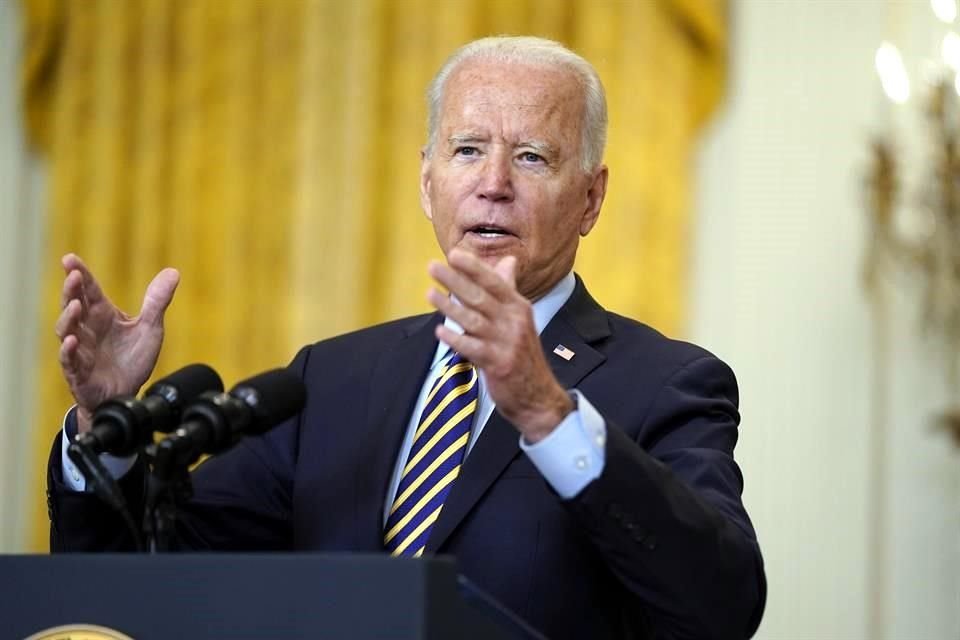 El Presidente de Estados Unidos, Joe Biden, detalló el fin de la misión militar en Afganistán.
