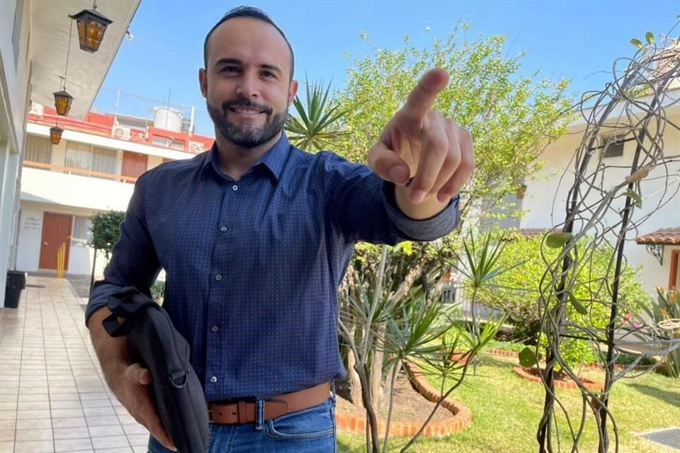 Gonzalo Álvarez Barragán busca ser candidato de Morena a la Alcaldía de Zapotlanejo.