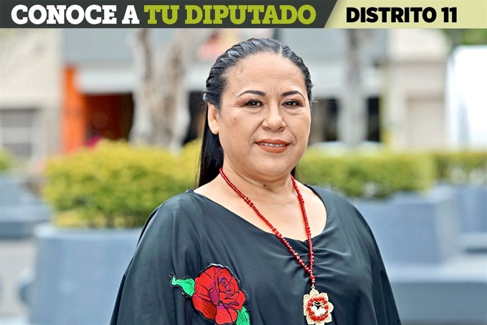 Rocío Aguilar Tejada, diputada electa para el Distrito 11 de Guadalajara por MC.