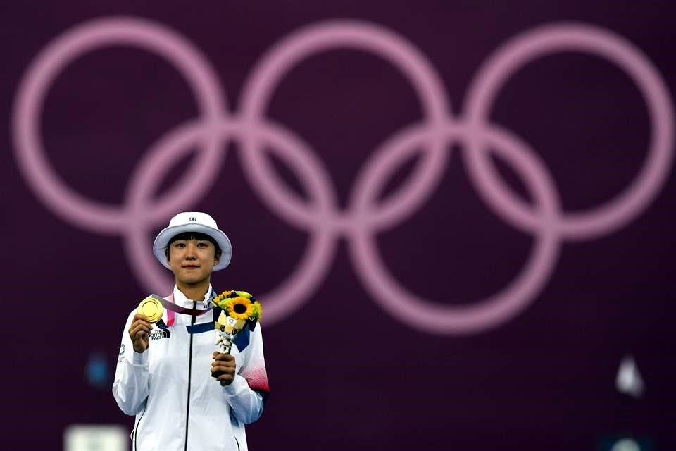 An San lleva tres medallas de oro en Tokio 2020.
